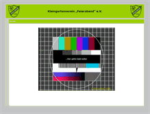 Tablet Screenshot of kgv-feierabend.de